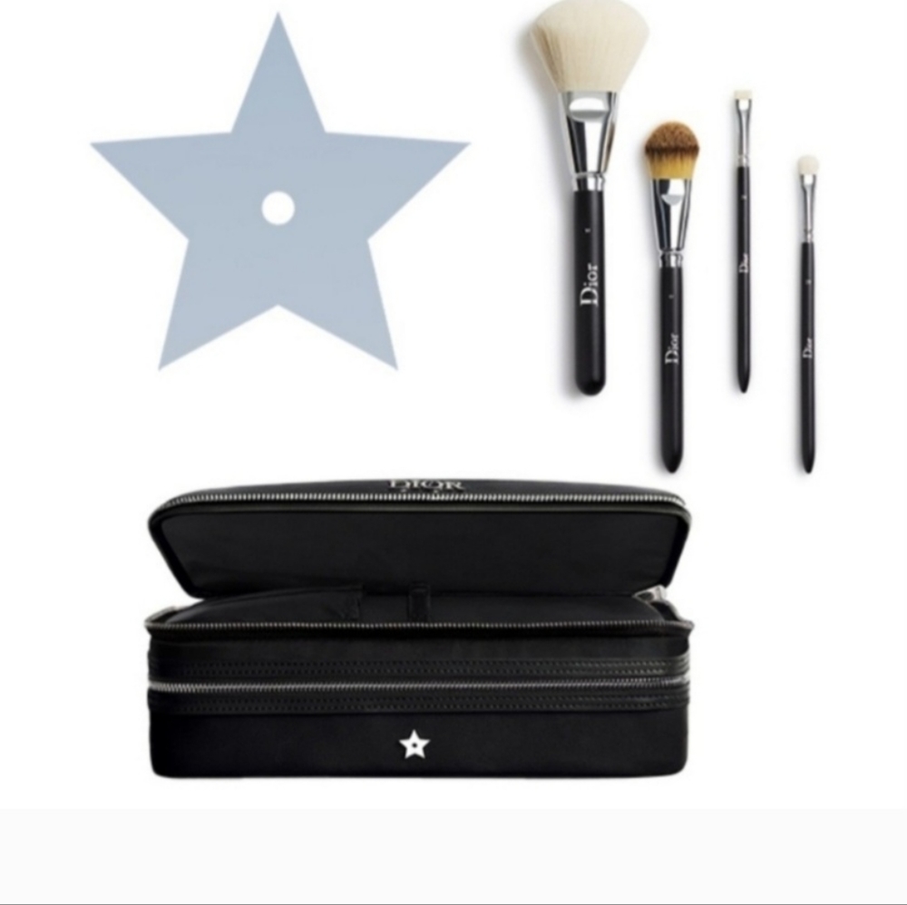 Christian dior limited edition makeup set with brushes